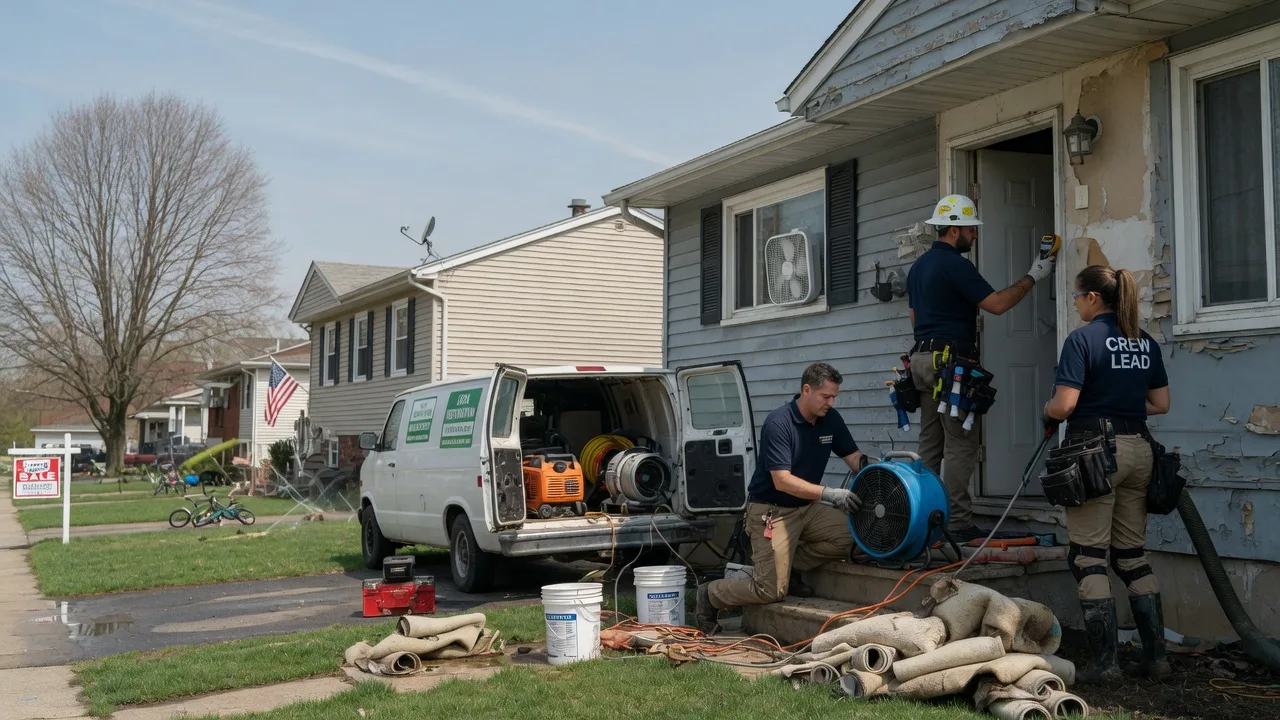 Flood Cleanup in Verona, NJ near me